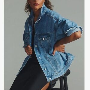 Pilcro Blue Denim Jacket